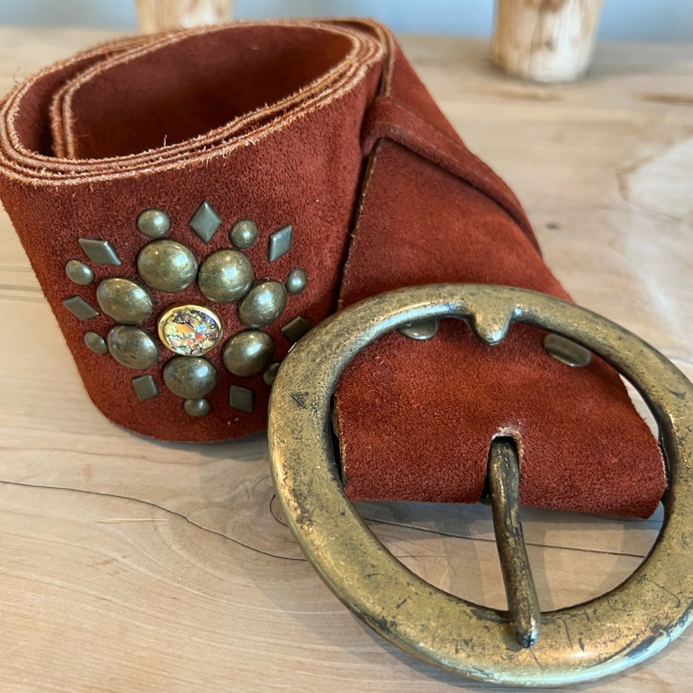 Beautiful suede belt size S
